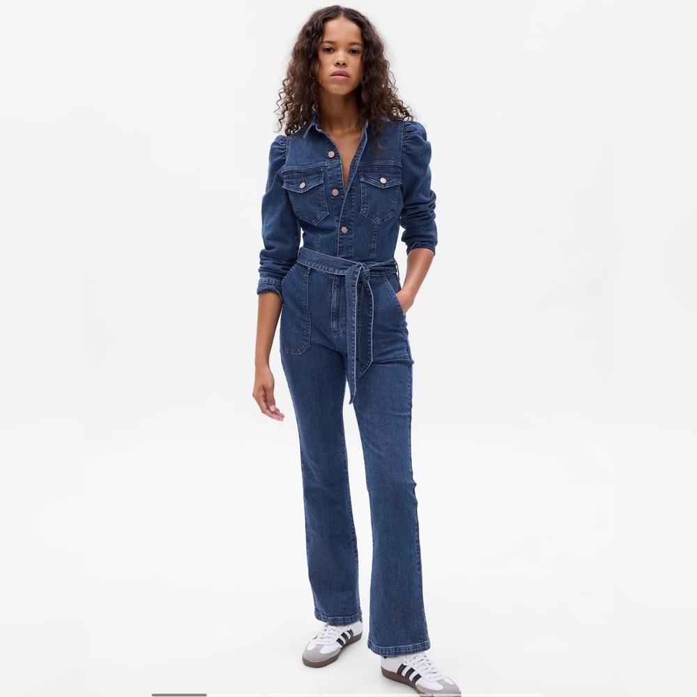 NWT! GAP Western Denim Jumpsuit
